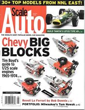 Scale Auto Enthusiast Aug 2015 Chevy Big Block Engines Revell LaFerrari Lotus 49 picture