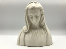 Vintage Boehm Porcelain Virgin Mother Mary Madonna Bust Figure Ivory Excellent picture