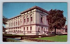 Detroit MI-Michigan, The Detroit Public Library, Antique, Vintage Postcard picture