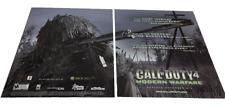Call of Duty 4 Modern Warfare Print Ad Magazine Poster Official Art 2007 picture