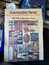 Automotive News GM 75th Anniversary Issue picture