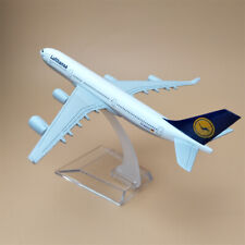 Germany Lufthansa Airbus A340 Airlines Airplane Model Plane Alloy Aircraft 16cm picture