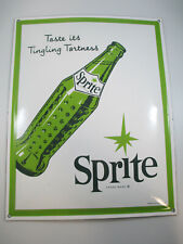 Sprite Enamelware Sign Retro Reproduction Tingling Tartness Green picture