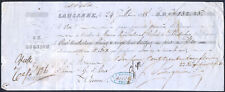 1855 Lausanne signature of Swiss banker Charles-Juste Bugnion picture