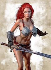 SAVAGE RED SONJA #1 (MARCO TURINI EXCLUSIVE VIRGIN VARIANT) COMIC ~ Dynamite picture