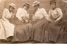 4 Women Outside Atlanta Univ., African Amer; Reproduction of 1899 Image Pristine picture