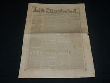 1856 APRIL 26 LIFE ILLUSTRATED NEWSPAPER - PETER THE GREAT - NP 4808 picture