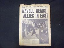 1942 JANUARY 4 NEW YORK DAILY NEWS - WAVELL HEADS ALLIES IN EAST - NP 2103 picture