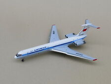 IL-62M Scale 1:200 Handmade Aircraft Model in Soviet Aeroflot livery on chassis picture