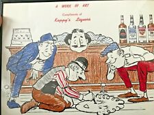 Vintage Kappy’s Liquors Souvenir Picture 1973 