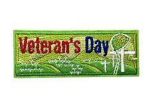 Veterans Day 3 inch Patch AVA3871 F7D13V picture