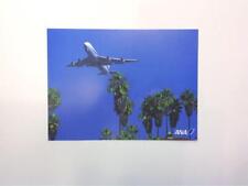 Ana Boeing 747-400 Take Off Version Postcard picture