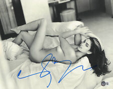 HOT SEXY CINDY CRAWFORD SIGNED 11X14 PHOTO AUTHENTIC AUTOGRAPH BAS BECKETT COA picture