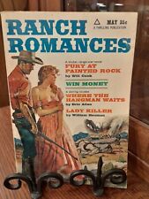 Vintage Ranch Romances Pulp Fiction May 1967 Vol. 219 #2 VG Fantasy Westerns  picture