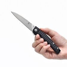 Kizer TomCat Knives Splinter Flipper Knife N690 Blade G10 Handle V3457N1 picture