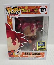 Funko Pop Animation Dragon Ball Z Super SSG Goku SDCC 2020 Exclusive #827 picture