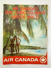 Air Canada Sun Living Holidays Winter 1976/77 Flight Magazine Fairway Tour EE613 picture