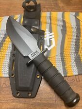 RARE/DISCONTINUED KABAR Warthog 1247 Fixed Blade Knife W/Sheath Made In USA🇺🇸 picture