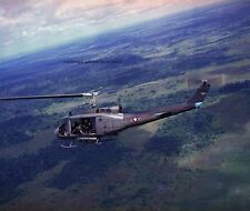 Bell UH-1H Huey Helicopter in flight 8