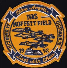 USN Blue Angels Last Air Show NAS Moffett Field Patch S-20 picture