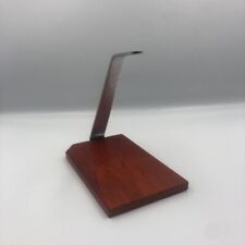 premium wood stand for aircraft model scale 1:100 picture