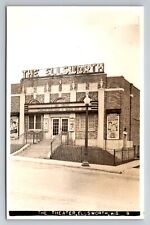 The Theater Ellsworth Wisconsin Vintage Unposted 1940's RPPC Postcard picture