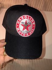 TEXACO TEXAS GAS AND OIL  SUPER COOL  BLACK BASEBALL CAP  TRUST THE STAR picture