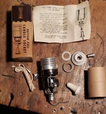 NOS Antique Leviton Bottom Pull Candle Socket PARTS for Porcelain Wall Sconce  picture