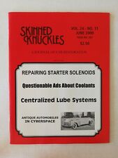 Skinned Knuckles Magazine June 2000 Antique Automobiles In Cyberspace  picture