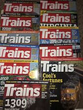 Trains Magazine 2022 11 Editions Jan Feb Mar April May July Aug Sept Oct Nov Dec picture
