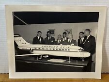 DOUGLAS DC -9 N9000 MODEL PLANE WITH BOARD MEMBERS STAMP C56605 picture