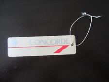 BRITISH AIRWAYS CONCORDE AIRPLANE 10TH ANNIVERSARY LUGGAGE TAG picture