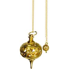 Gold Colored Jali (Latticed) Metal Pendulum picture
