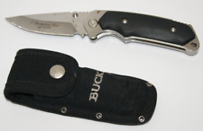 Buck 279BK Alpha Hunter Folding Knife Blade with Sheath 2002 USA picture