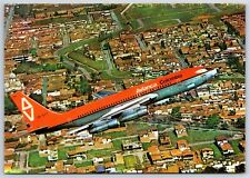 Airplane Postcard Avianca Colombia Airlines Boeing 720-B Movifoto #Hk677-2 CI19 picture