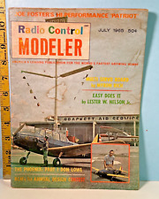 JULY 1965 RADIO CONTROL MODELER Hobby Magazine VG picture