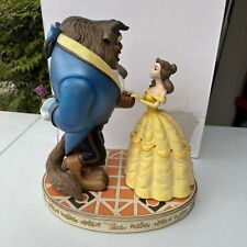 Disney Parks Beauty and the Beast Med Big Fig 14” Figure Statue Belle & Beast LN picture