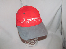DASSAULT Aviation FRANCE Private Jet red gray sport hat golf cap airline plane picture