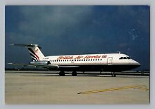 Aviation Airplane Postcard British Air Ferries BAF Airlines BAC 111-200 AE7 picture