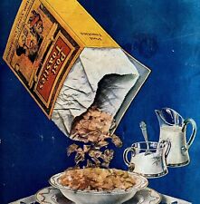 Post Toasties 1913 Advertisement Cereal Lithograph Royal Treat Blue DWCC17 picture