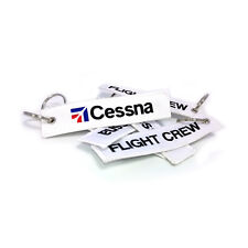 Cessna Flight Crew Embroidered Keyring picture