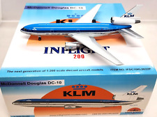 InFlight200 DC-10-30 KLM PH-DTF (polished with stand) Ref: IFDC10KL0622P picture