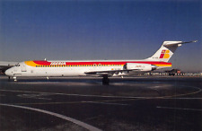 Airline Postcards     IBERIA AIRLINES McDonnell Douglas MD-87 EC-EUD  c/n 49828 picture