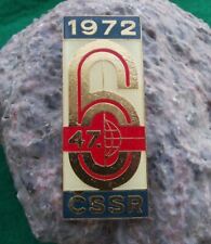 1972 47th ISDT International 6 Six Day Event Motorcycle MX Enduro Race Pin Badge picture