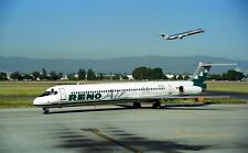 Reno Air McDonnell Douglas MD-83 N878RA at SJC June 1996 8