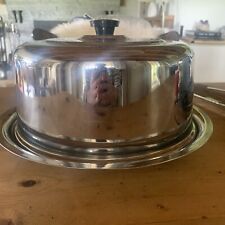 Chrome Covered Lazy Susan Cake Pan picture