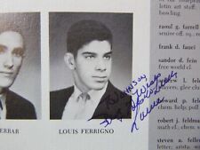 1969 Brooklyn Technical High School Yearbook w/Lou Ferrigno (SIGNED) TV's Hulk picture