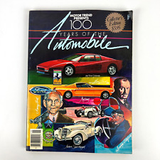 Vintage Motor Trend Presents 100 Years Of The Automobile Collectors Edition 1985 picture