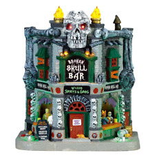 LEMAX Spooky Town Holiday Village Broken Skull Bar picture