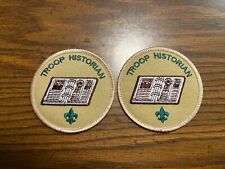 Official BSA Boy Scout Patch Troop Historian picture